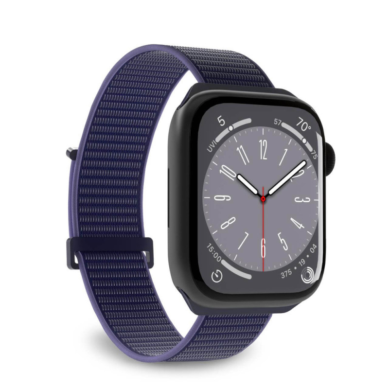 Řemínek Puro PUSPORTAW44BLUE pro Apple Watch 42/44/45/49 mm - modrý