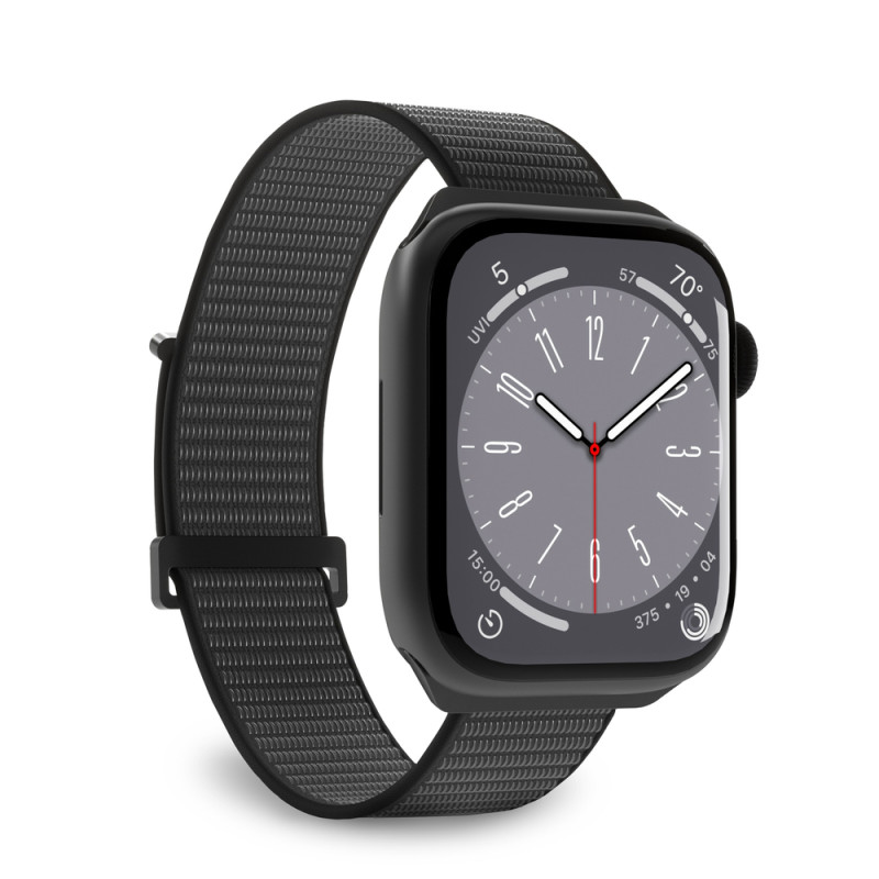 Řemínek Puro PUSPORTAW40BLK pro Apple Watch 38/40/41 mm - černá