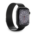 Řemínek Puro MILANESE pro Apple Watch 42-44-45-49m černý