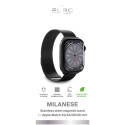 Řemínek Puro MILANESE pro Apple Watch 42-44-45-49m černý