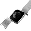 Řemínek Puro MILANESE pro Apple Watch 38/40/41 mm - stříbrná