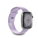 Řemínek Puro Icon pro Apple Watch 42/44/45/49mm - fialová