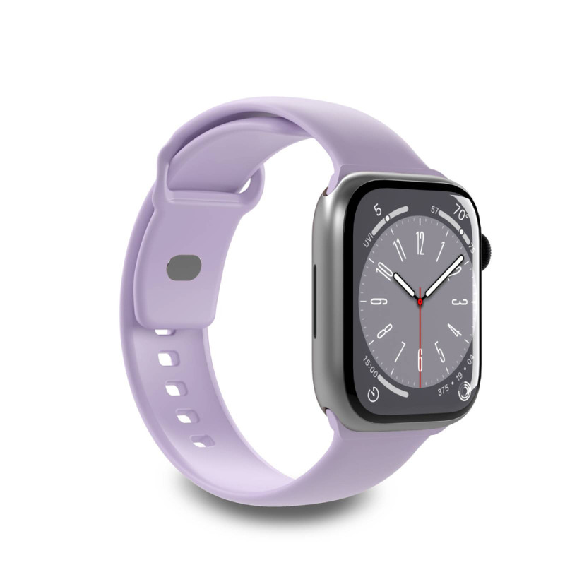 Řemínek Puro Icon pro Apple Watch 42/44/45/49 mm - fialová