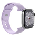 Řemínek Puro Icon pro Apple Watch 42/44/45/49mm - fialová
