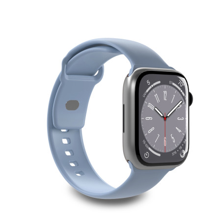 Řemínek Puro Icon pro Apple Watch 42/44/45/49 mm - světle modrý