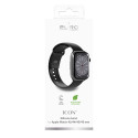 Řemínek Puro ICON pro Apple Watch 42/44/45/49 mm - černý