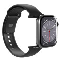 Řemínek Puro ICON pro Apple Watch 42/44/45/49 mm - černý