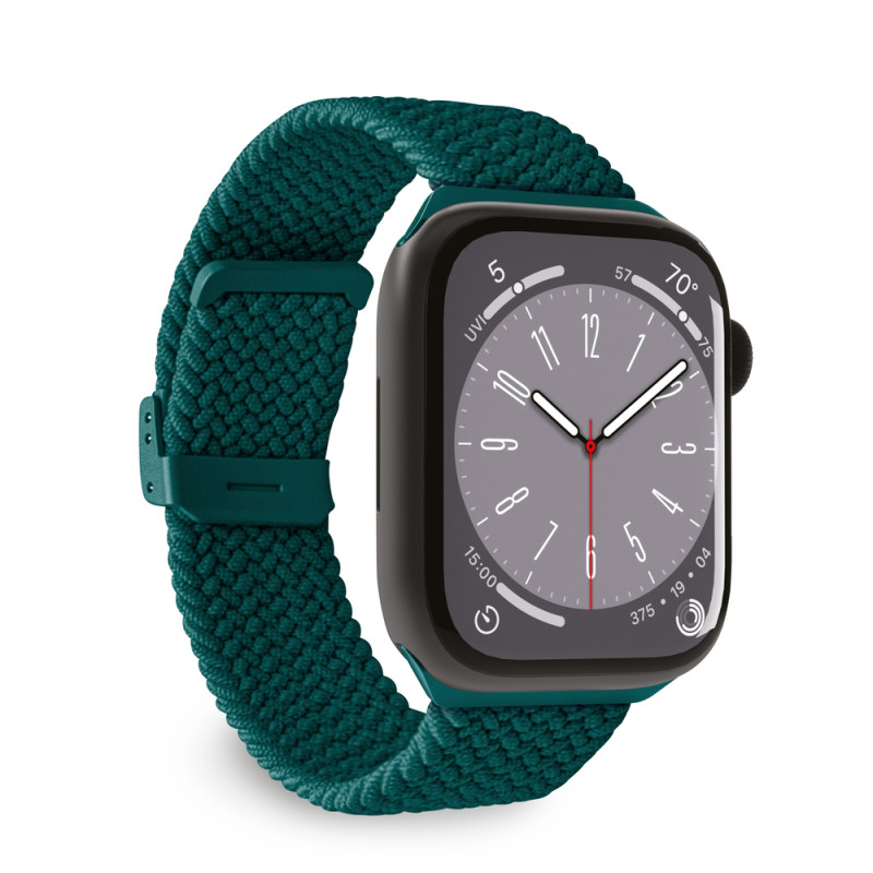 Řemínek Puro Puro Loop pro Apple Watch 42/44/45/49 mm - tmavě zelená