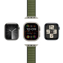 Řemínek Puro EXTREME pro Apple Watch 42–49 mm - tmavě zelená