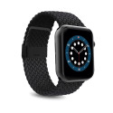 Řemínek Puro LOOP pro Apple Watch 42/44/45/49 mm - černý