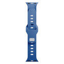 Řemínek 3mk PROTECTION pro Apple Watch 38/40/41 mm - modrý