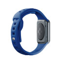 Řemínek 3mk PROTECTION pro Apple Watch 38/40/41 mm - modrý