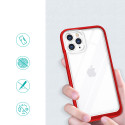 Kryt Hybrid Armor CLEAR 3 IN 1 iPhone 11 Pro Max - gel červená
