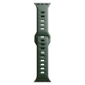 Řemínek 3mk SILICONE pro Apple Watch 38/40/41 mm – green