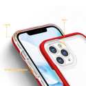Kryt Hybrid Armor CLEAR 3 IN 1 iPhone 11 Pro Max - gel červená