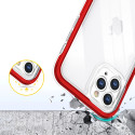 Kryt Hybrid Armor CLEAR 3 IN 1 iPhone 11 Pro Max - gel červená