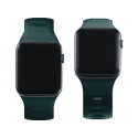 3mk SILICONE řemínek pro Apple Watch 38/40/41 mm zelený