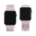 Řemínek 3mk Silicone Watch Strap pro Apple Watch - beige