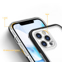 Kryt Hurtel HYBRID ARMOR Clear 3v1 pro iPhone 12 Pro – černá