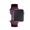 Řemínek 3mk SILICONE pro Apple Watch 38/40/41 - burgundy