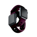 Řemínek 3mk SILICONE pro Apple Watch 38/40/41 - burgundy