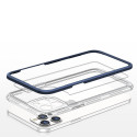 Kryt Hurtel Hybrid Armor Clear 3in1 pro iPhone 12 Pro - blue rám