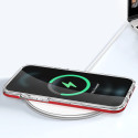 Kryt Hurtel Hybrid Armor Clear 3v1 iPhone 12 Pro - červená