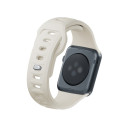 Řemínek 3mk PROTECTION pro Apple Watch 38/40/41 mm - white