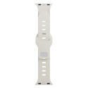 Řemínek 3mk PROTECTION pro Apple Watch 38/40/41 mm - white