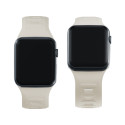 Řemínek 3mk PROTECTION pro Apple Watch 38/40/41 mm - white