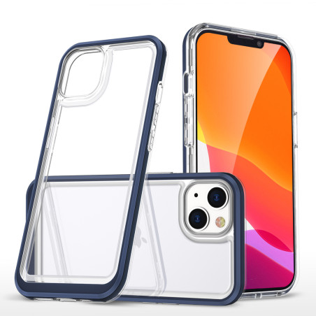 Kryt Hurtel Clear 3 in 1 pro iPhone 13 mini - blue
