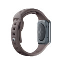 3mk SILICONE řemínek pro Apple Watch 38/40/41 mm - tmavě šedý