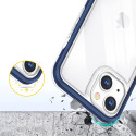 Kryt Hurtel Clear 3 in 1 pro iPhone 13 mini - blue