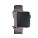 3mk SILICONE řemínek pro Apple Watch 38/40/41 mm - tmavě šedý