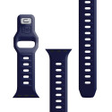 3mk SILICONE řemínek pro Apple Watch 42–49 mm modrý