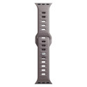 Řemínek 3mk PROTECTION pro Apple Watch 42/44/45/49 - hnědý