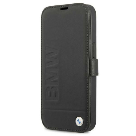 Pouzdro BMW SIGNATURE pro iPhone 13 mini - černé