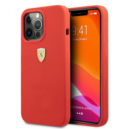 Kryt Ferrari FESSIHCP13XRE pro iPhone 13 Pro Max - červená
