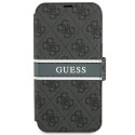 Kryt Guess 4G STRIPE pro iPhone 13 Pro - šedá