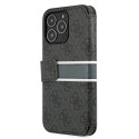 Kryt Guess 4G STRIPE pro iPhone 13 Pro - šedá