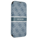 Kryt Guess 4G Stripe pro iPhone 13 mini - modrá