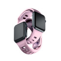Řemínek 3mk PROTECTION pro Apple Watch 38/40/41 mm - růžová