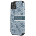 Kryt Guess 4G Stripe pro iPhone 13 mini - modrá