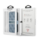 Kryt Guess 4G Stripe pro iPhone 13 mini - modrá