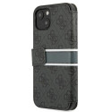 Kryt Guess 4G STRIPE iPhone 13 mini šedý/šedá