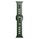 3mk SILICONE řemínek pro Apple Watch - green
