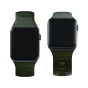 3mk SILICONE řemínek pro Apple Watch - green