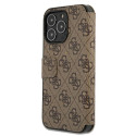 Kryt Guess GUBKP13X4GMGBR pro iPhone 13 Pro Max - hnědý