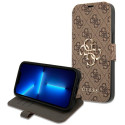 Kryt Guess GUBKP13X4GMGBR pro iPhone 13 Pro Max - hnědý