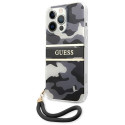 Kryt Guess GUHCP13LKCABBK iPhone 13 Pro - černá/camo
